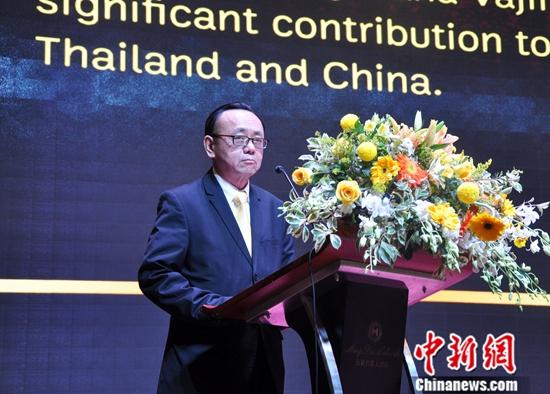 12月4日晚，泰王國駐南寧總領(lǐng)事館在廣西首府南寧市舉行招待會，慶祝泰國國慶。中新社記者 黃艷梅 攝