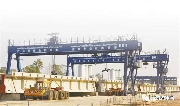 中老鐵路萬象制梁場遠景。本報記者 孫廣勇攝